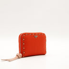 Le Mini Portefeuille Peekaboo Fendi Orange