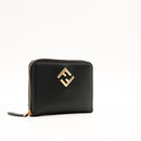 Le Portefeuille Zippé Fendi Diamonds Noir