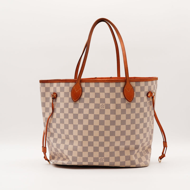 Le Neverfull Mm Louis Vuitton Damier Azur