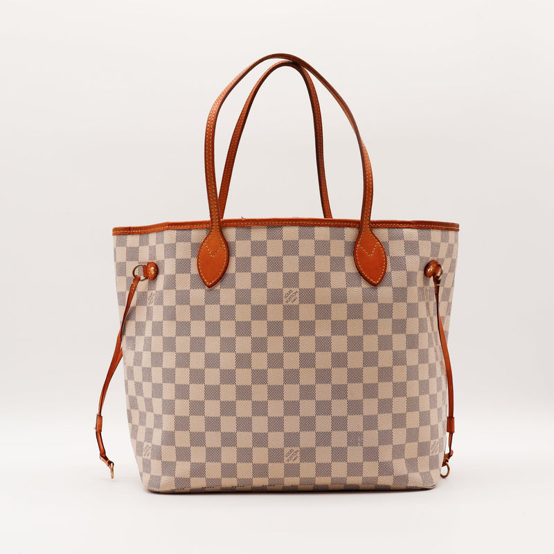 Le Neverfull Mm Louis Vuitton Damier Azur