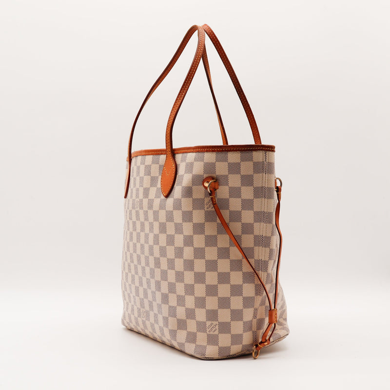 Le Neverfull Mm Louis Vuitton Damier Azur