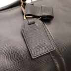 Le Keepall 50 Louis Vuitton En Cuir Épi Noir