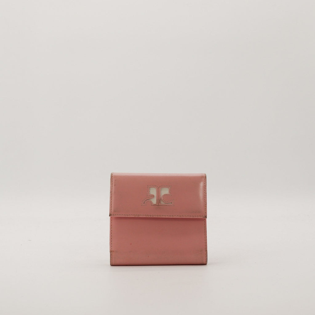 Le Portefeuille Rose Courrèges