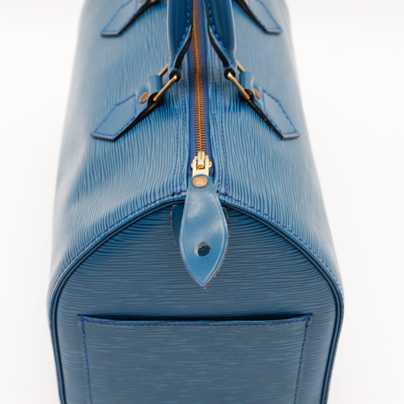 Le Speedy 30 Épi Bleu Louis Vuitton