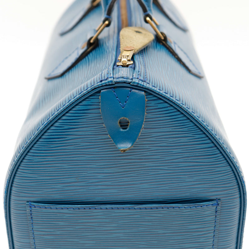 Le Speedy 30 Épi Bleu Louis Vuitton
