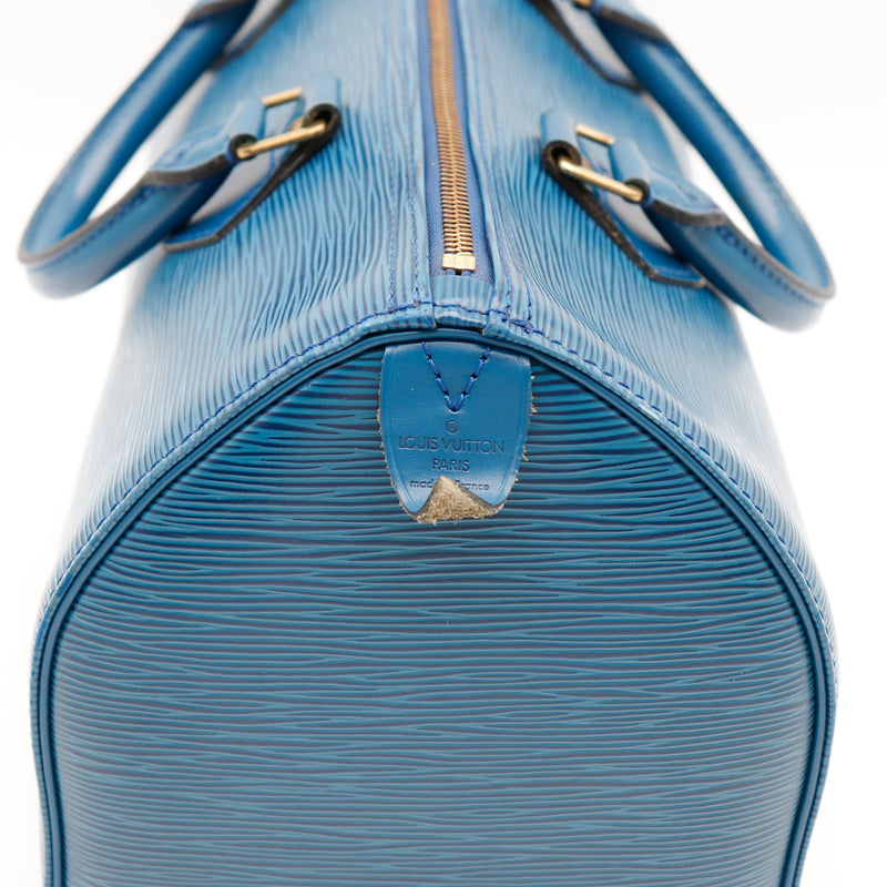 Le Speedy 30 Épi Bleu Louis Vuitton
