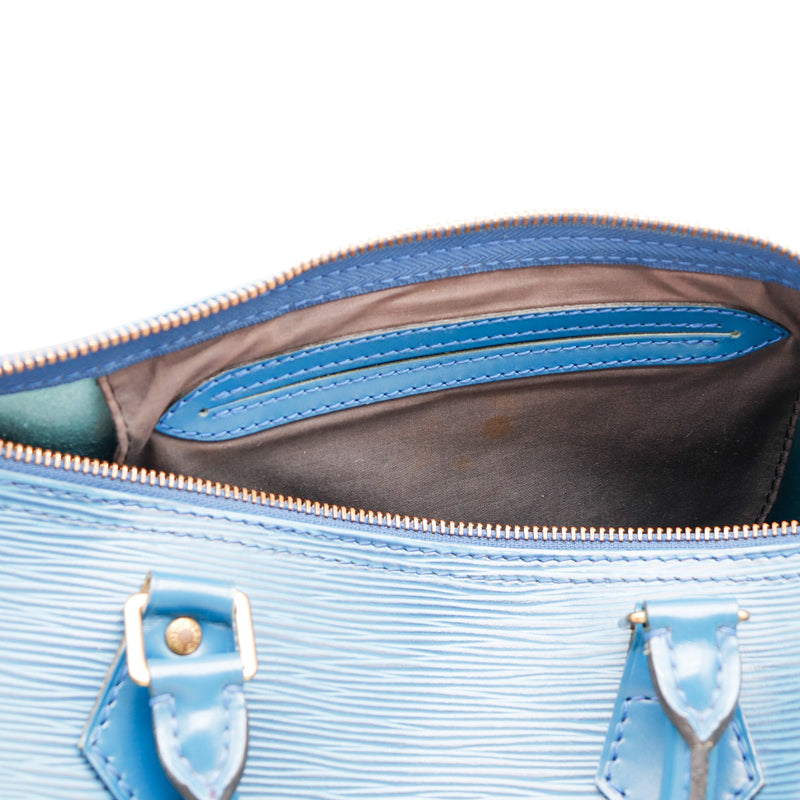 Le Speedy 30 Épi Bleu Louis Vuitton