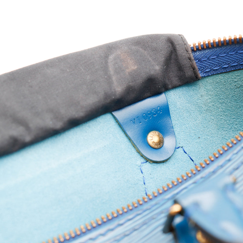 Le Speedy 30 Épi Bleu Louis Vuitton