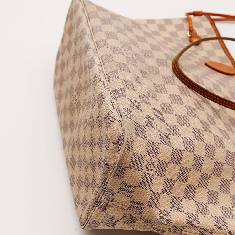 Le Neverfull Damier Azur MM Louis Vuitton