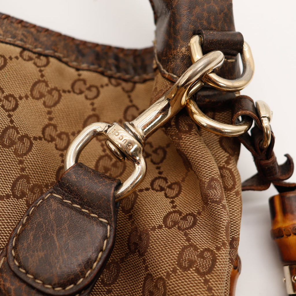 Le New Jackie Hobo Bamboo Gucci