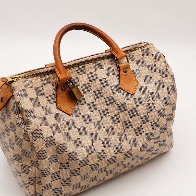 Le Speedy 30 Damier Azur Louis Vuitton