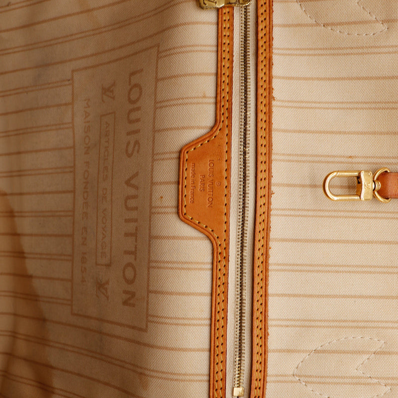 Le Neverfull Mm Louis Vuitton Damier Azur