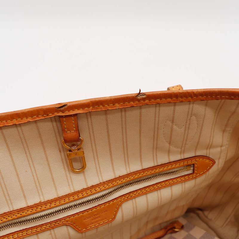 Le Neverfull Mm Louis Vuitton Damier Azur