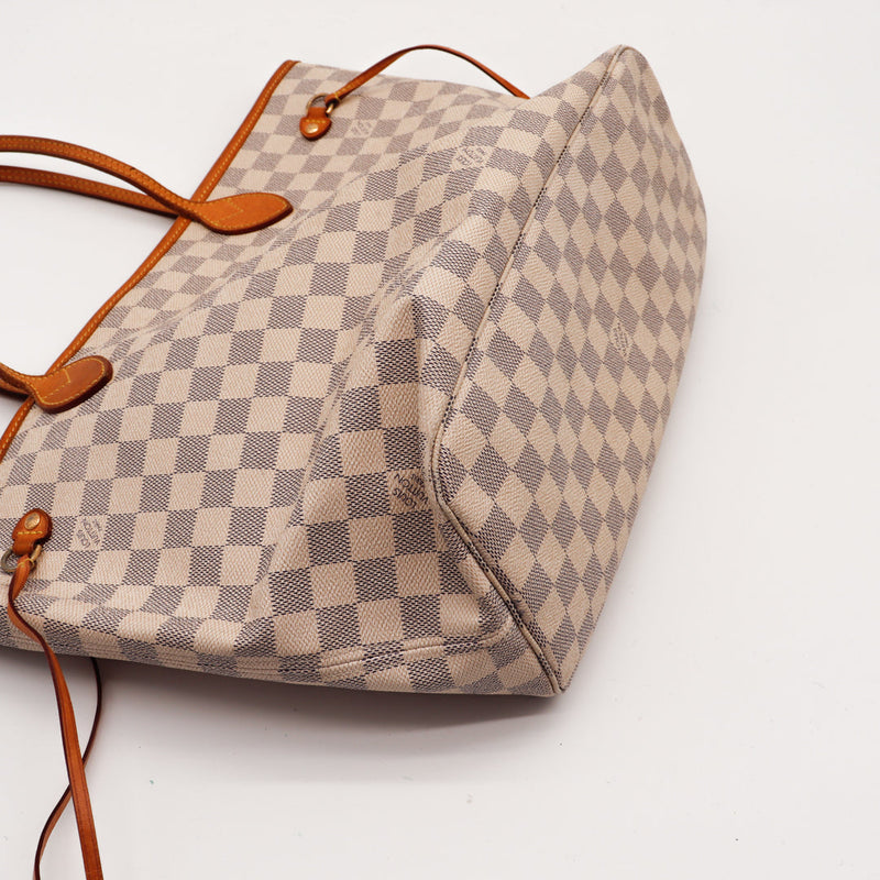 Le Neverfull Mm Louis Vuitton Damier Azur