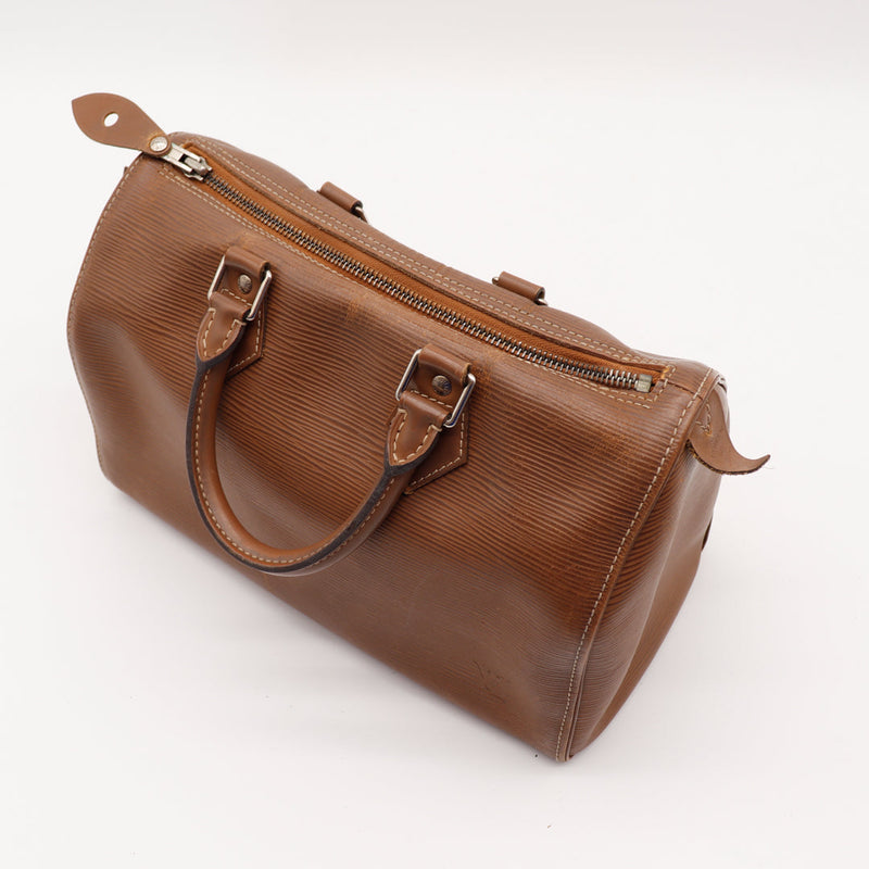 Le Speedy 30 Épi Marron Louis Vuitton