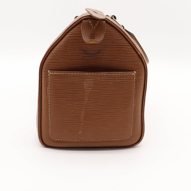 Le Speedy 30 Épi Marron Louis Vuitton