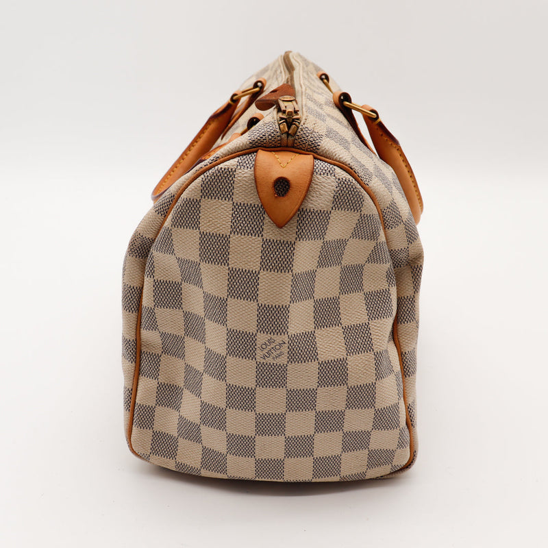 Le Speedy 30 Damier Azur Louis Vuitton