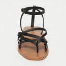 Sandalias Amelia - Negro