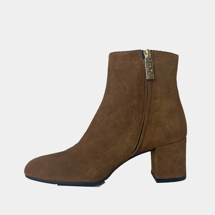 Boots Anne Tuil Amicale Bis Audrey - Camel Cigare