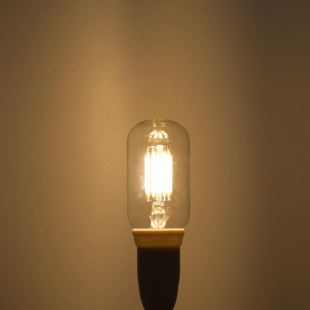 Ampoule filament LED E27 blanc chaud SEDNA E27 T45 6W H12cm - REDDECO.com