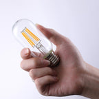 Ampoule filament LED E27 blanc chaud SEDNA E27 T45 6W H12cm - REDDECO.com