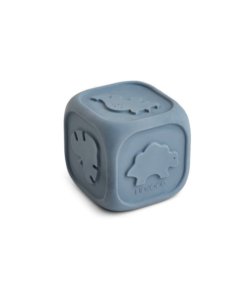 Dados estampados Andrew - Azul tormenta