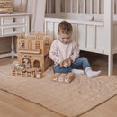 Couverture Enfant Coton Lavé Réversible Anna Terracotta M
