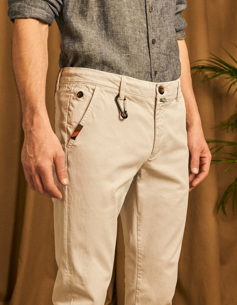 Reiko - Pantalon Chino Antoine - Light Grey - Homme