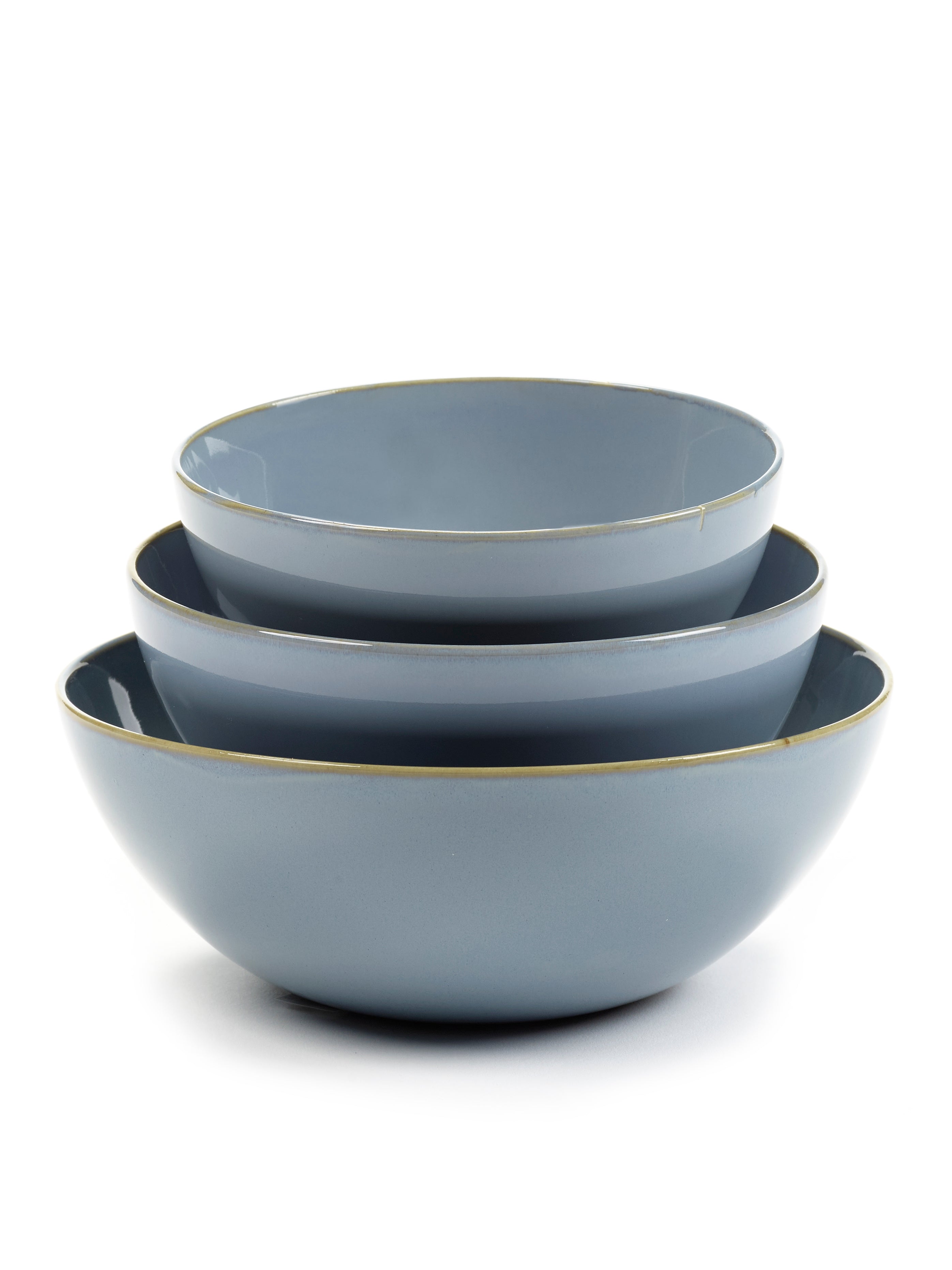 Apero Set 3 Pieces - Smokey - Blue - By Anita Le Grelle