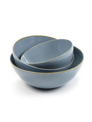 Apero Set 3 Pieces - Smokey - Blue - By Anita Le Grelle