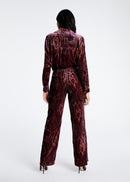 Pantalón Terciopelo Estampado