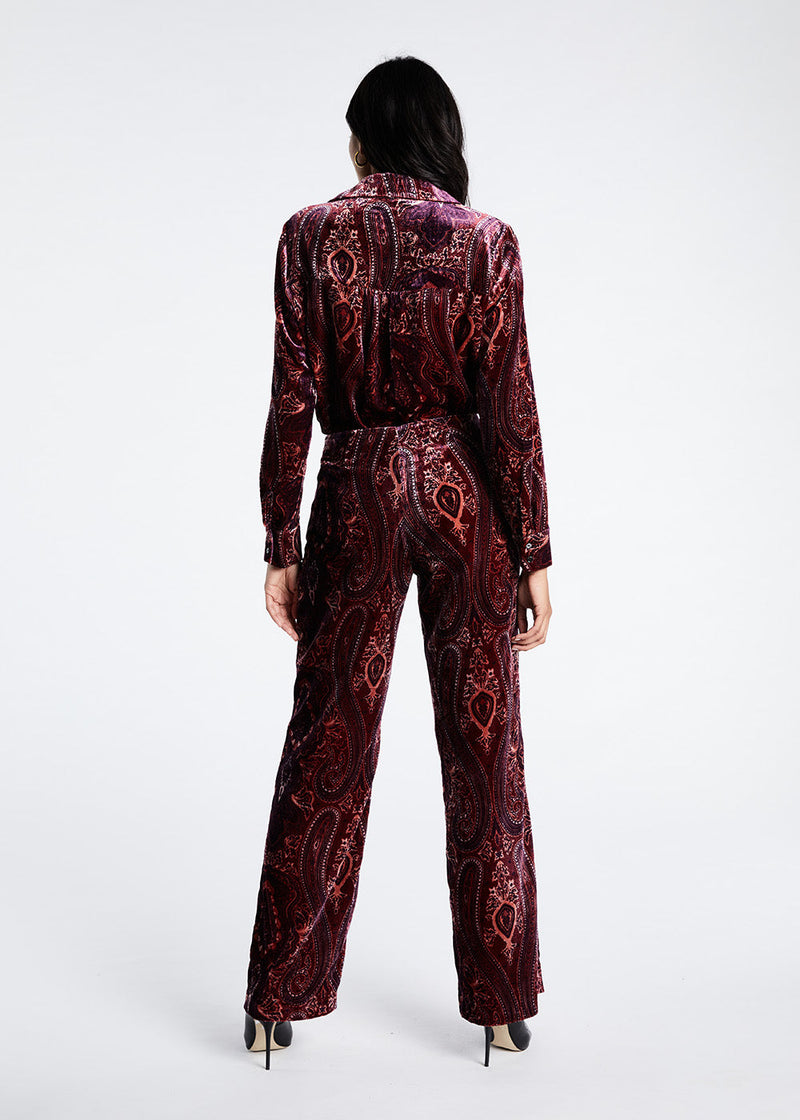 Pantalón Terciopelo Estampado