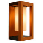 Seraphina - Applique Solaire Décorative - Acier - Marron