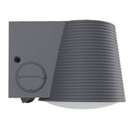 Soline - Decorative Solar Wall Light - Steel - Grey