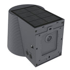 Soline - Decorative Solar Wall Light - Steel - Grey