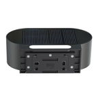 Noxis - Decorative Solar Wall Light - Steel - Black