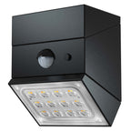 Lumicube - Aplique solar - Plástico - Negro