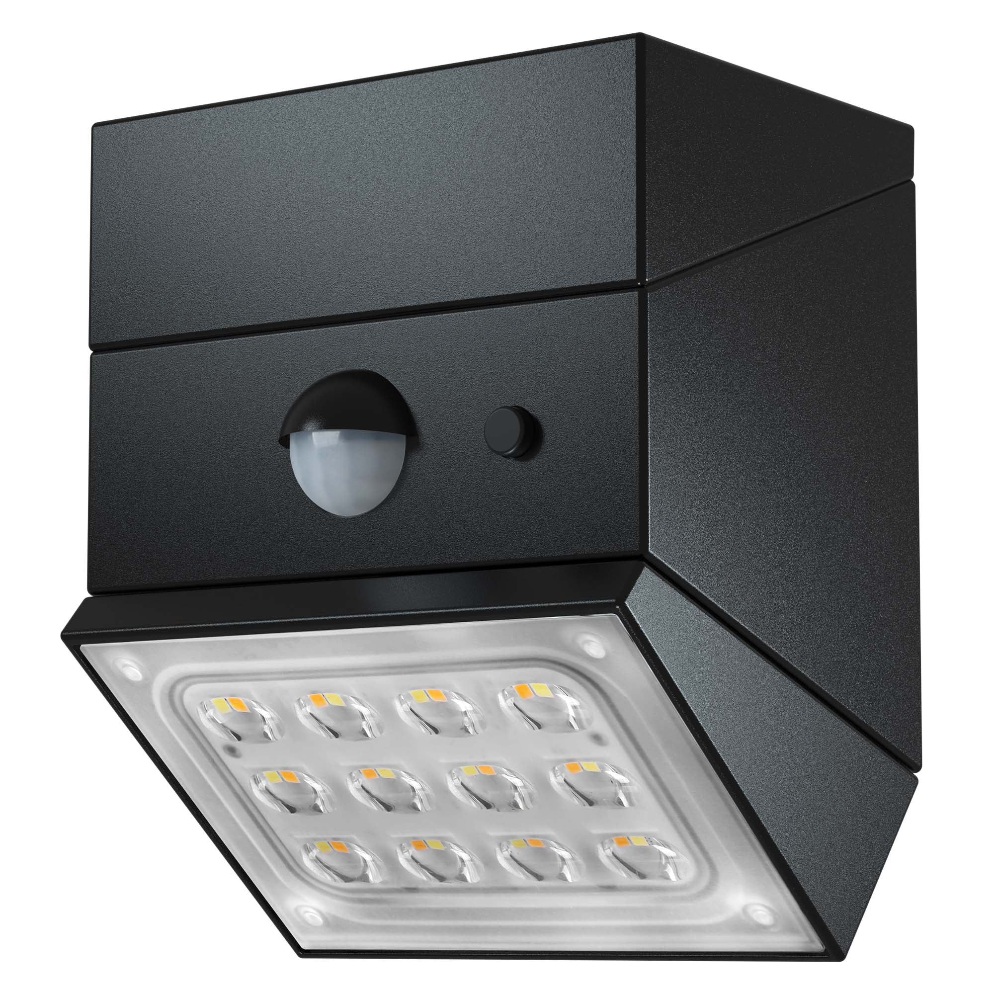 Lumicube - Aplique solar - Plástico - Negro