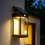 Sunbrik - Applique Solaire Décorative - Acier - Noir