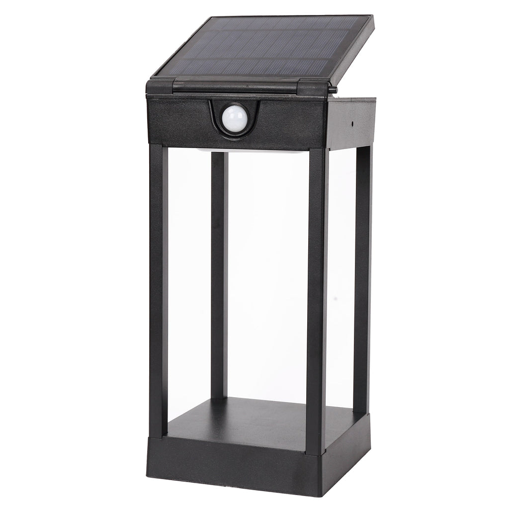 Sunbrik - Applique Solaire Décorative - Acier - Noir