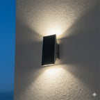 Daylor - Aplique solar - Plástico - Negro