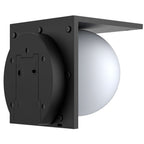Bolly - Aplique solar decorativo - Acero - Negro