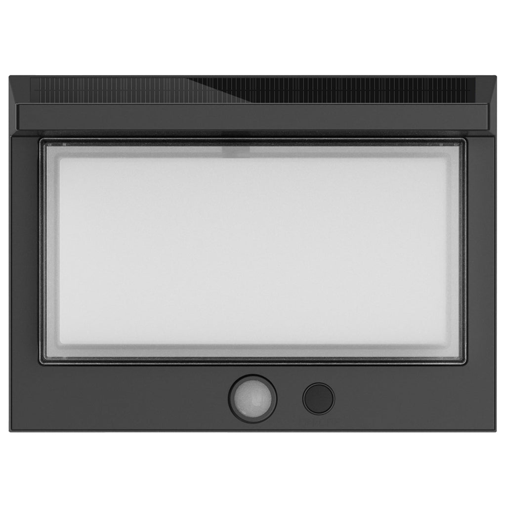 Zeany - Applique Solaire Décorative - Acier - Noir
