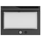 Zeany - Applique Solaire Décorative - Acier - Noir