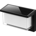Zeany - Applique Solaire Décorative - Acier - Noir