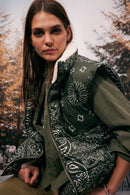 Phoenix Sleeveless Jacket Kaki