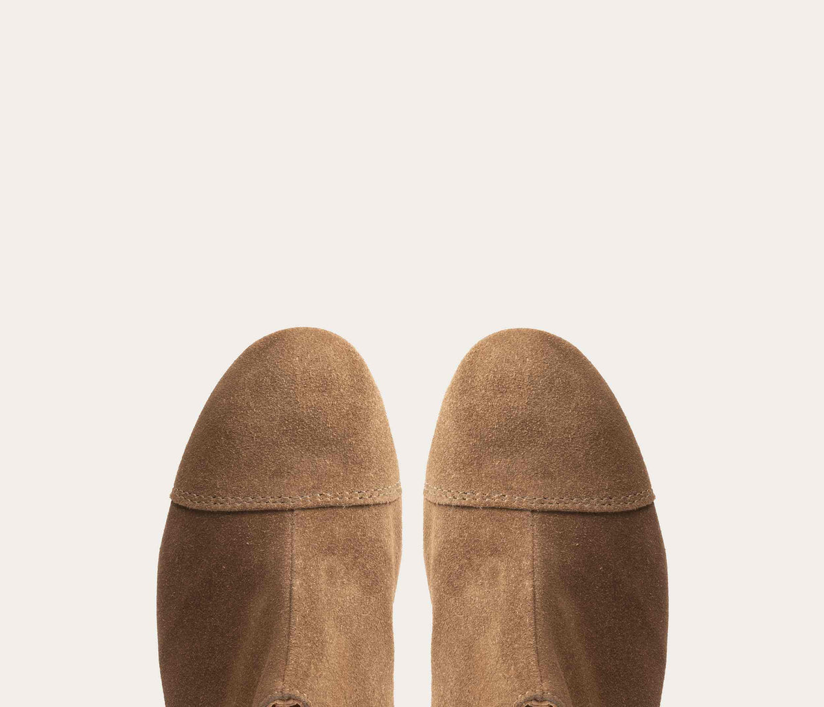 Scarpe Basse Armelle - Velluto Tortora - Donna