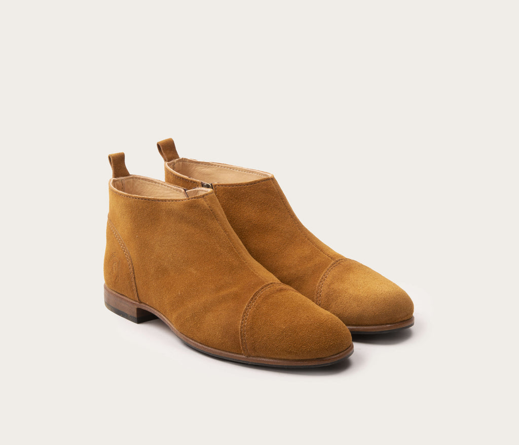 Zapatos Bajos Armelle - Terciopelo Ardilla - Mujer
