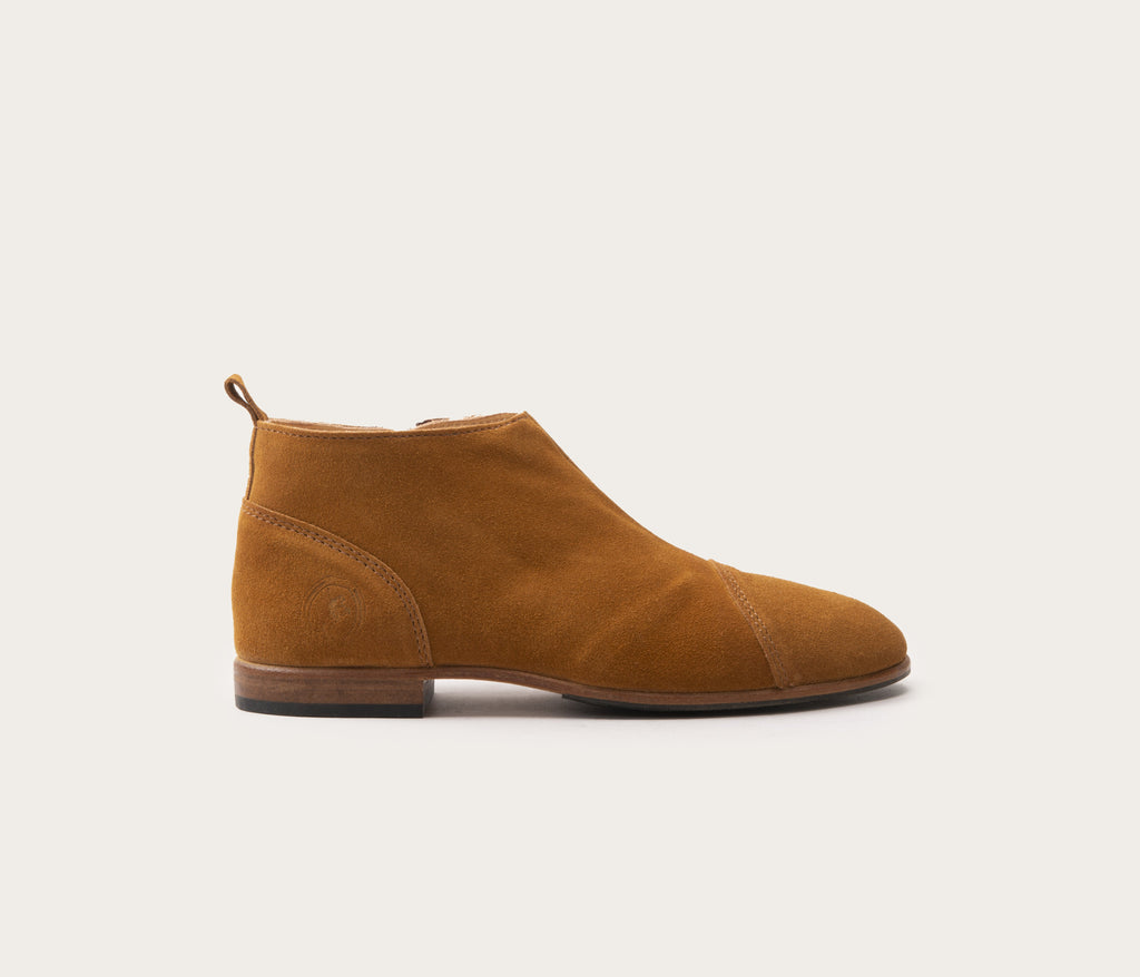 Zapatos Bajos Armelle - Terciopelo Ardilla - Mujer