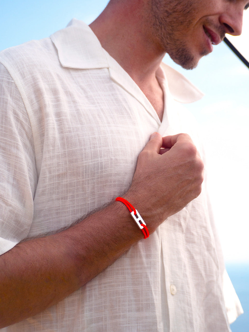 Bracelet Liora - Orange Fluo